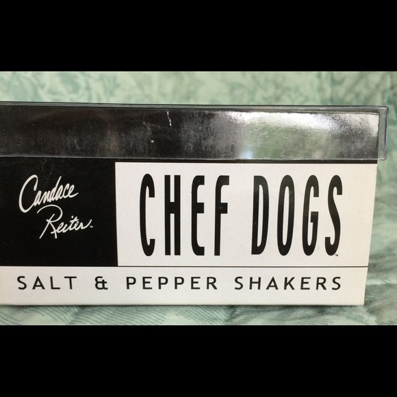 NWOT Vintage Dogzilla Chef Dogs 'Salt and Pepper' Shakers - Picture 7 of 7
